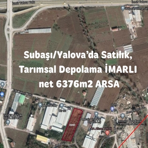 Subaşı`nda Satılık Tarımsal Amaçlı Depolama İmarlı Arsa